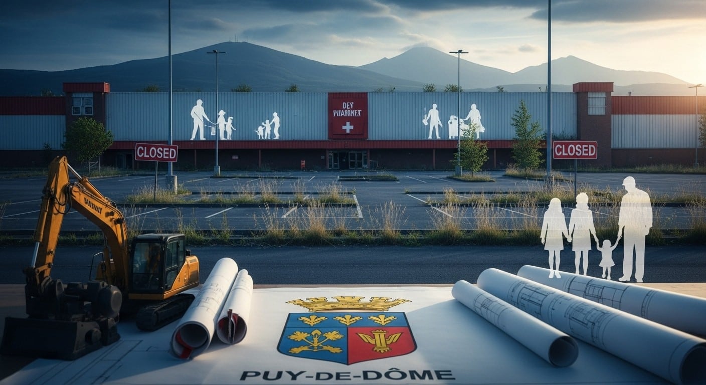 Découvrez le projet XXL qui remplace l’hypermarché Auchan Nord à Clermont-Ferrand : pôle public, caserne, PMI… Mais quid de l’offre alimentaire ? Tout ce qu’il faut savoir sur cette mutation urbaine majeure.