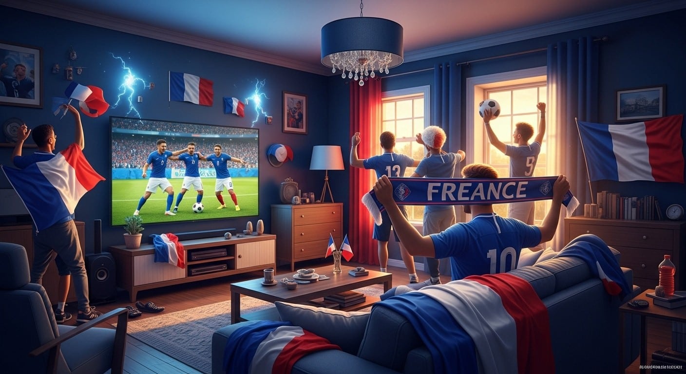 Le match Azerbaïdjan-France pulvérise les audiences avec 4,75 millions de téléspectateurs ! Découvrez pourquoi les Bleus ont écrasé les séries policières et les blockbusters du dimanche soir.