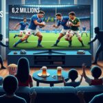 Audiences TV Rugby : 6,2 Millions pour France-Afrique du Sud
