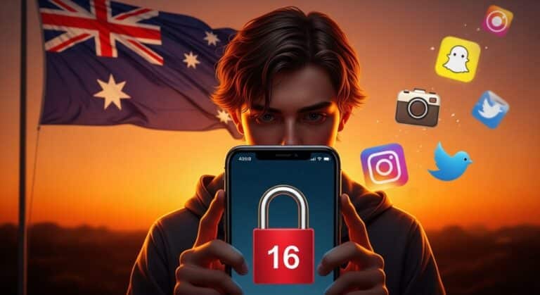 Australie Interdit les Réseaux Sociaux aux Moins de 16 Ans