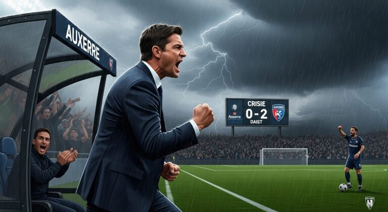 Auxerre En Crise : Pelissier Tiendra-t-il Face À La Tempête ?