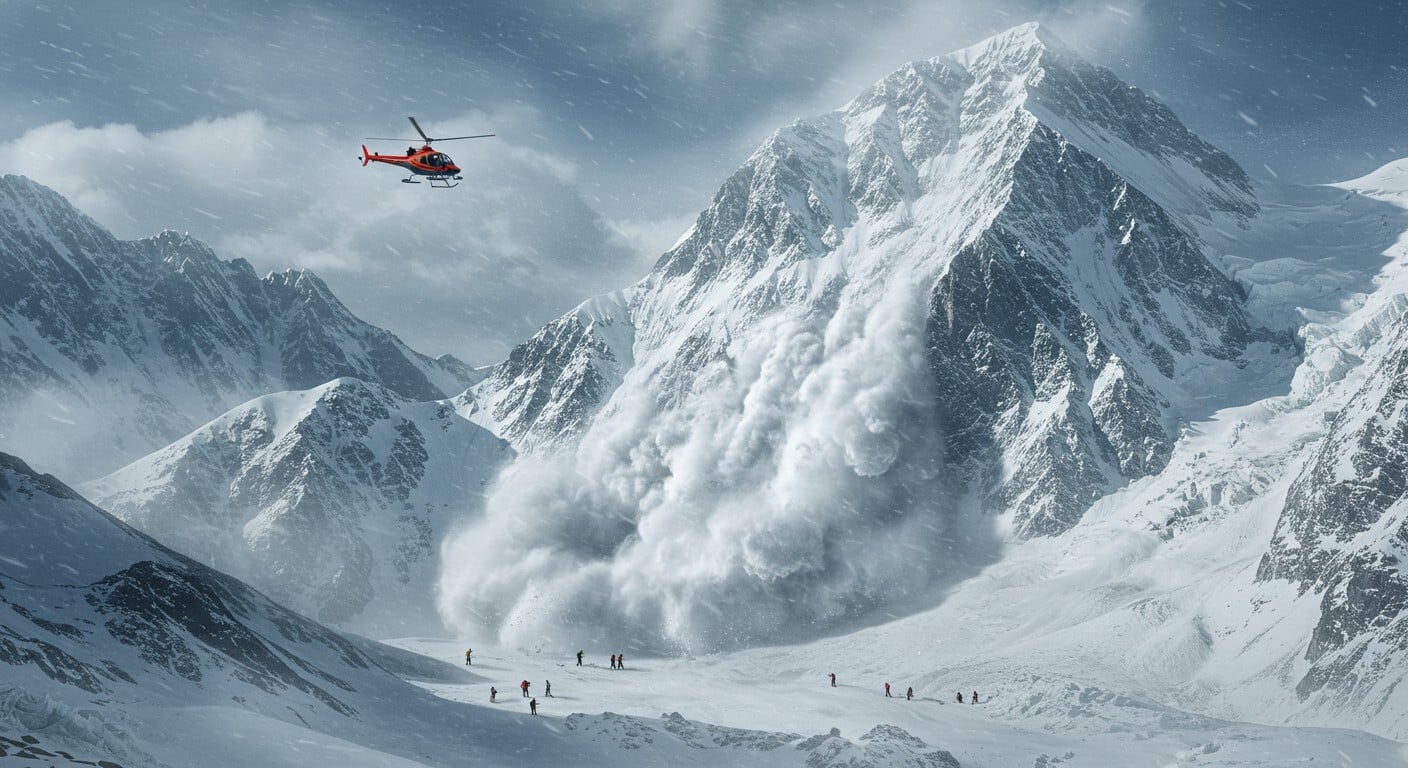 Découvrez le drame de l'avalanche au Népal sur le Yalung Ri : 3 alpinistes tués, 4 portés disparus. Analyse des risques himalayens et impacts du climat. Lisez pour tout savoir.