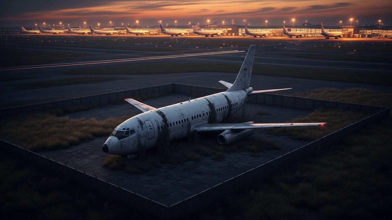 Incroyable mais vrai : un Boeing 737 d'Air India stationnait oublié depuis 2012 dans un coin d’aéroport en Inde. Comment un avion de 150 tonnes peut-il disparaître des radars pendant plus d’une décennie ? L’histoire complète.