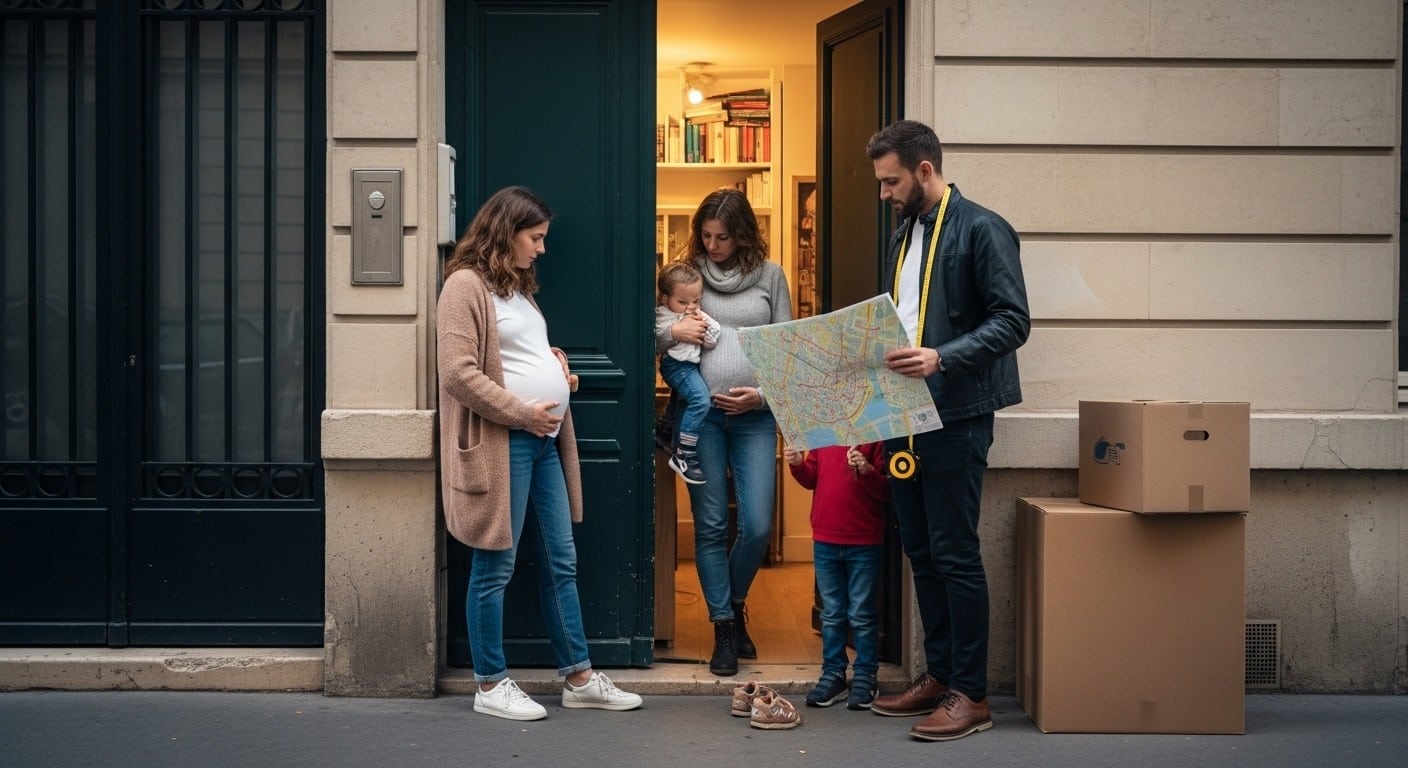 Crise du logement à Paris : les familles renoncent au 3e enfant faute de place. Témoignages, chiffres choc et solutions pour continuer à rêver grand dans la capitale.