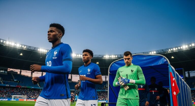 Azerbaïdjan-France : Mateta et Ekitike Titulaires