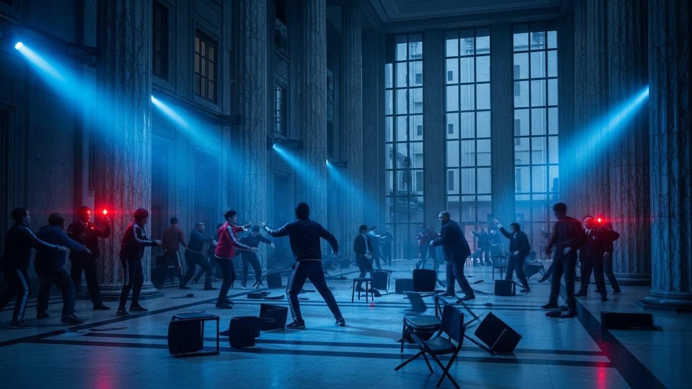 Une violente bagarre entre bandes rivales a éclaté en plein tribunal d’Évry lors d’un procès pour meurtre. 100 policiers mobilisés, chaos total : décryptage complet d’un événement choc.