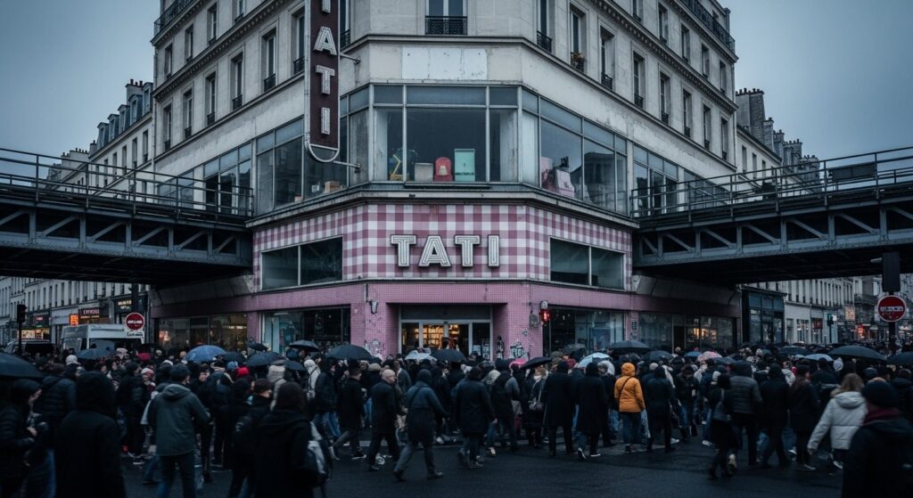 Barbès : L’Ancien Magasin Tati Toujours à l’Abandon en 2025