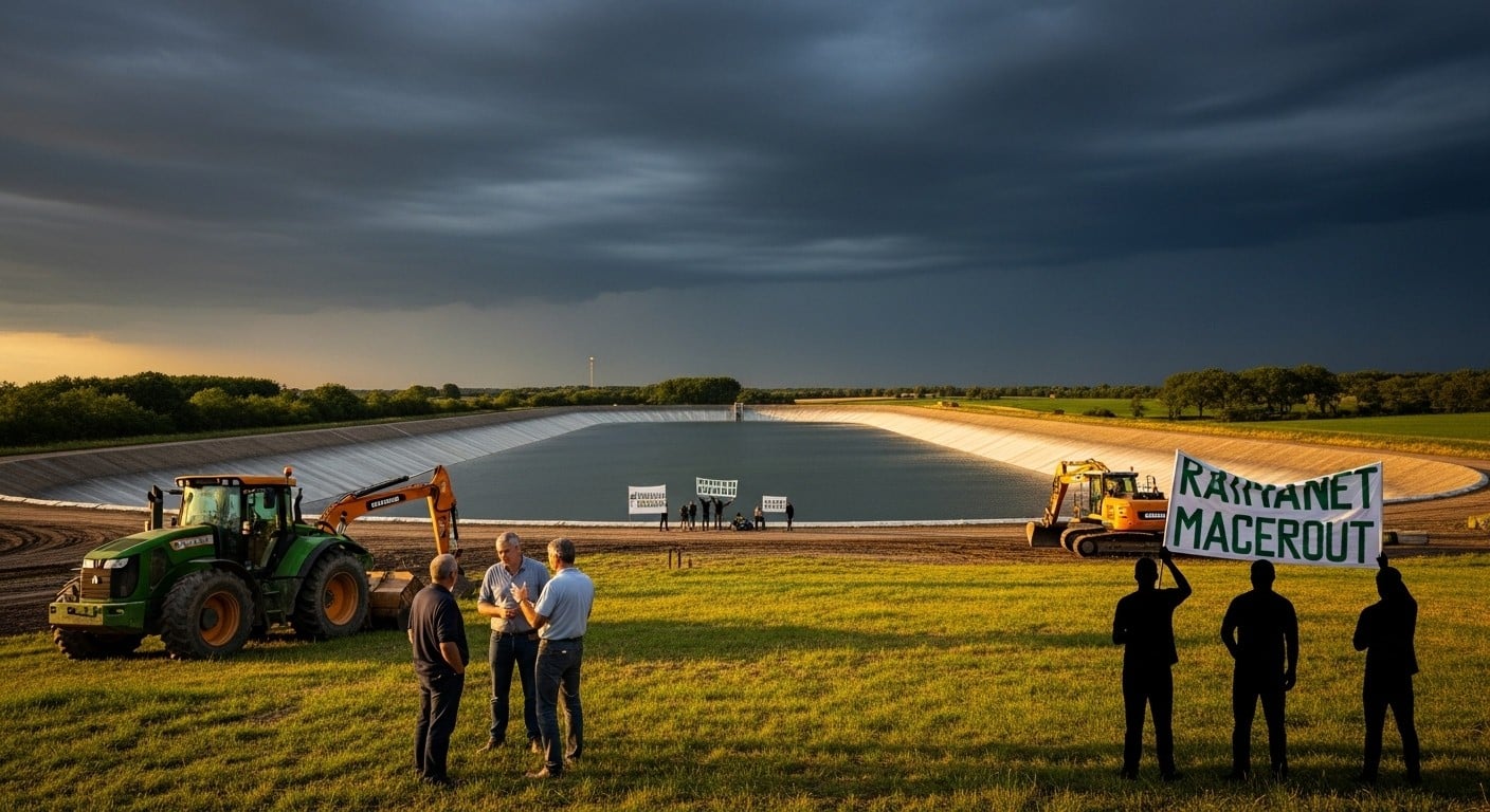 Découvrez pourquoi la Charente-Maritime lance enfin six nouvelles bassines dès 2027 malgré les polémiques. Coûts explosés, subventions massives, enjeux environnementaux : tout ce qu’il faut savoir sur ce dossier brûlant.