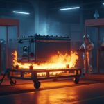 Batteries Véhicules Électriques : Le Test Ultime Face au Feu