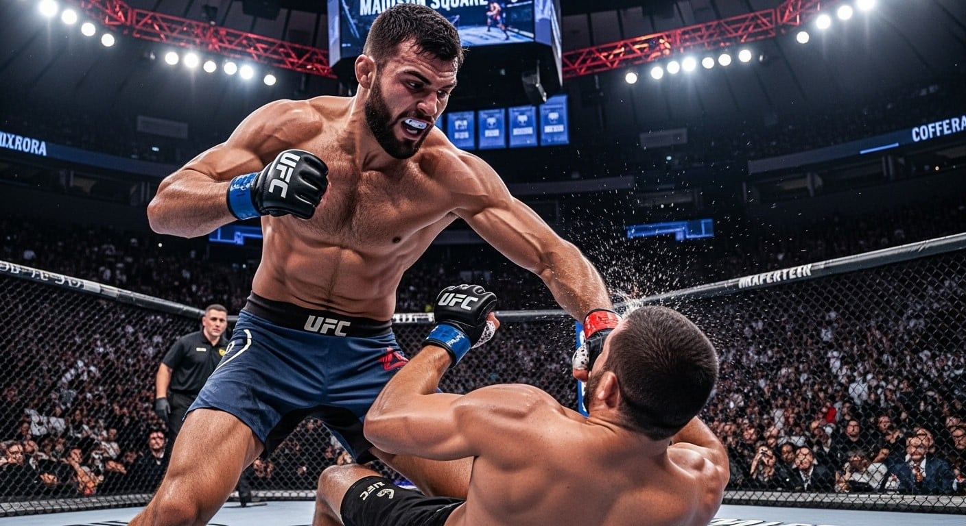 Découvrez comment Benoit Saint-Denis a terrassé Beneil Dariush en 15 secondes à l'UFC 322 au Madison Square Garden. Un crochet fulgurant, une ambiance électrique : plongée dans ce combat légendaire !