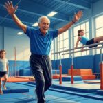 Bernard Farjat Légende Gymnastique 80 Ans Champigny