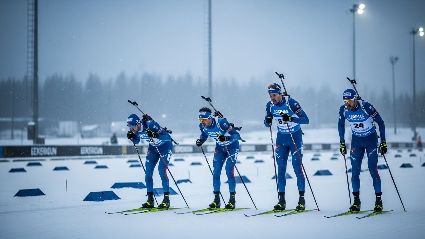 Découvrez comment l’équipe de France féminine de biathlon entame une saison cruciale vers les JO 2026 dans une ambiance électrique, marquée par la suspension de Julia Simon et des tensions internes.