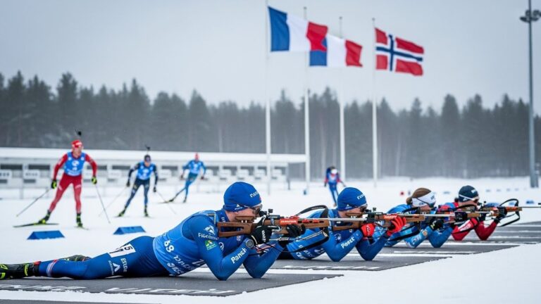 Biathlon Östersund : Les Bleus 2e du Relais Hommes derrière la Norvège