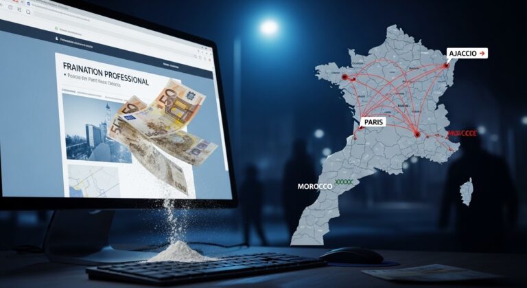 Blanchiment Cocaïne via Formation Professionnelle