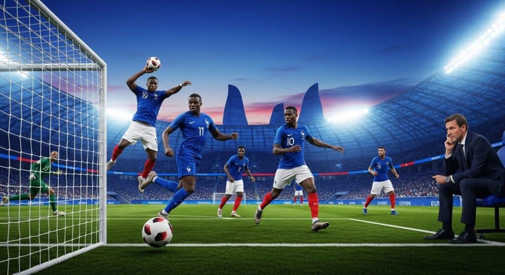 Bleus en Azerbaïdjan : Places pour Mondial en Jeu