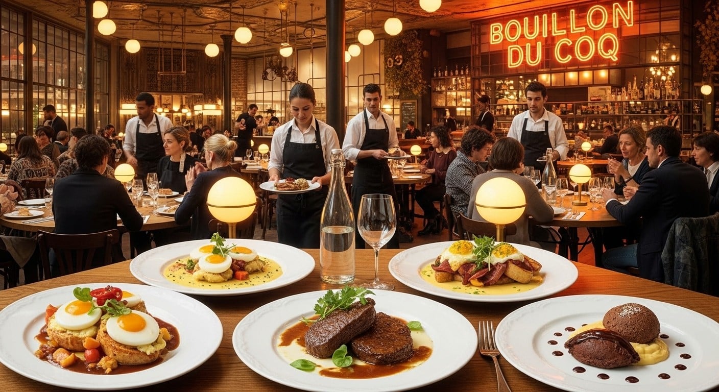 À Saint-Ouen, le Bouillon du Coq de Thierry Marx fait salle comble depuis son ouverture. Prix doux, cuisine généreuse et ambiance populaire : on a testé le phénomène qui affole la banlieue nord.