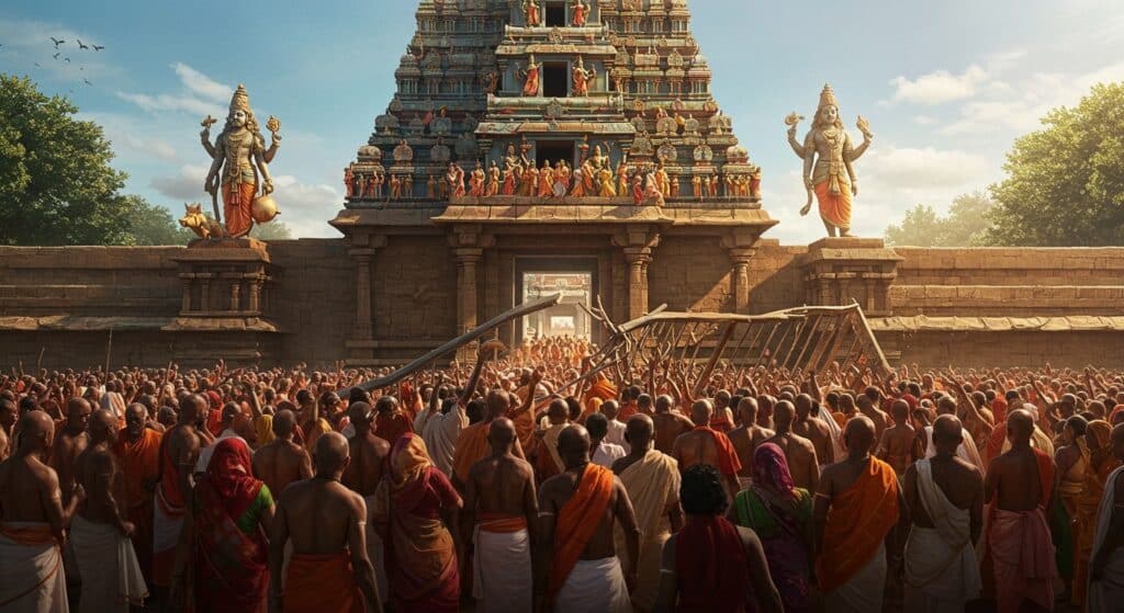 Bousculade Mortelle en Inde : 9 Morts dans un Temple