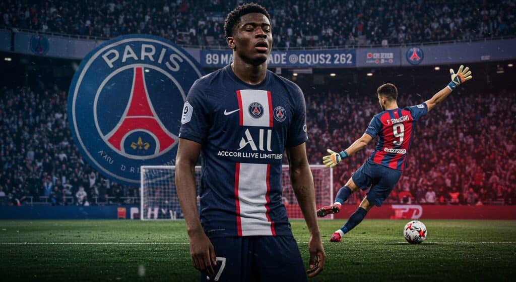 Bradley Barcola En Crise Au PSG