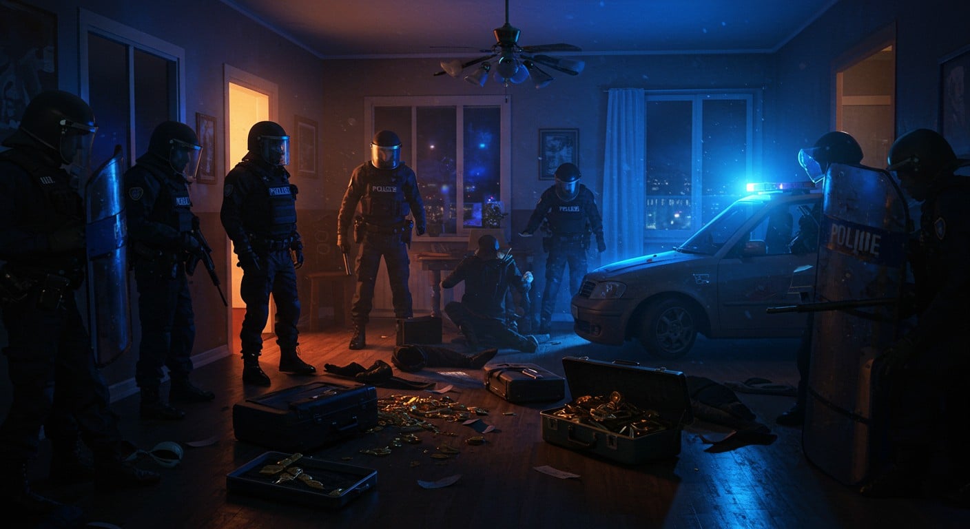 Découvrez comment un braquage explosif de 28 millions d'euros en or à Lyon a été stoppé net par la police. Suspects surveillés, butin récupéré : tous les détails choc !