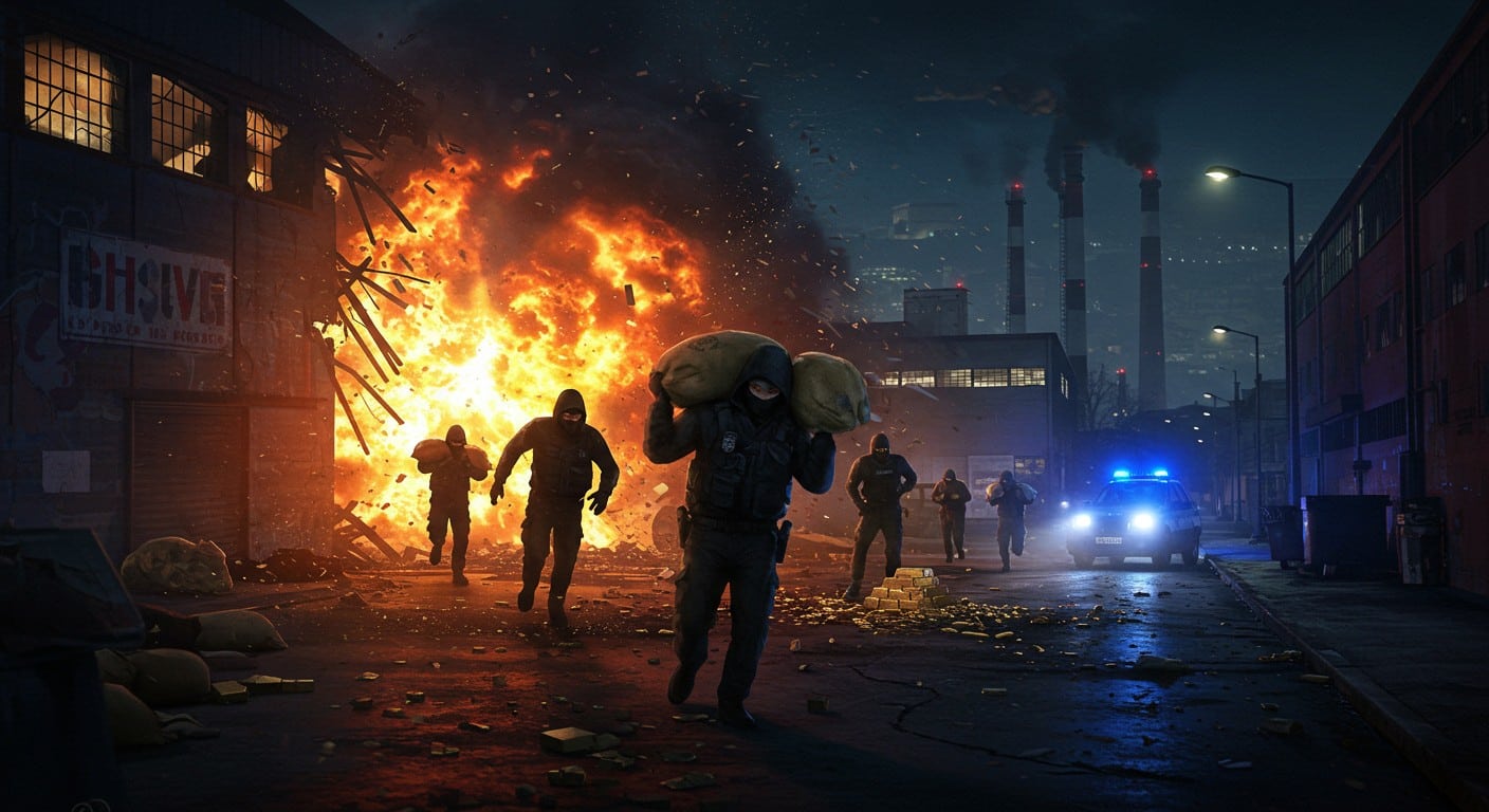 Découvrez le braquage spectaculaire d'un labo lyonnais : 306 kg d'or volés à l'explosif, butin de 28 millions € intégralement récupéré. Suspects interpellés, détails choc !