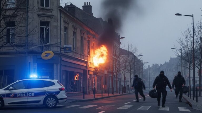 Braquage Explosif à Roubaix : 5 Suspects en Prison