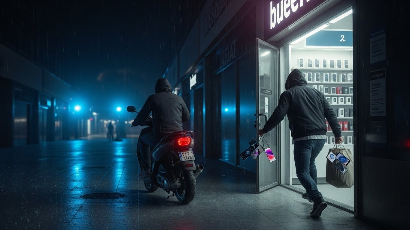 60 iPhone volés dans un braquage spectaculaire à Villeneuve-la-Garenne, revendus 35 000 € sous le manteau. Le receleur vient d’être mis en examen. Découvrez toute l’histoire.