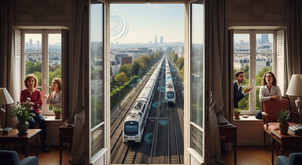 Bruit des Trains à Paris : Vie Insoutenable