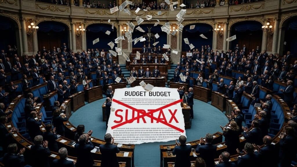 Budget 2026 : Le Sénat Refuse la Surtaxe sur les Grandes Entreprises
