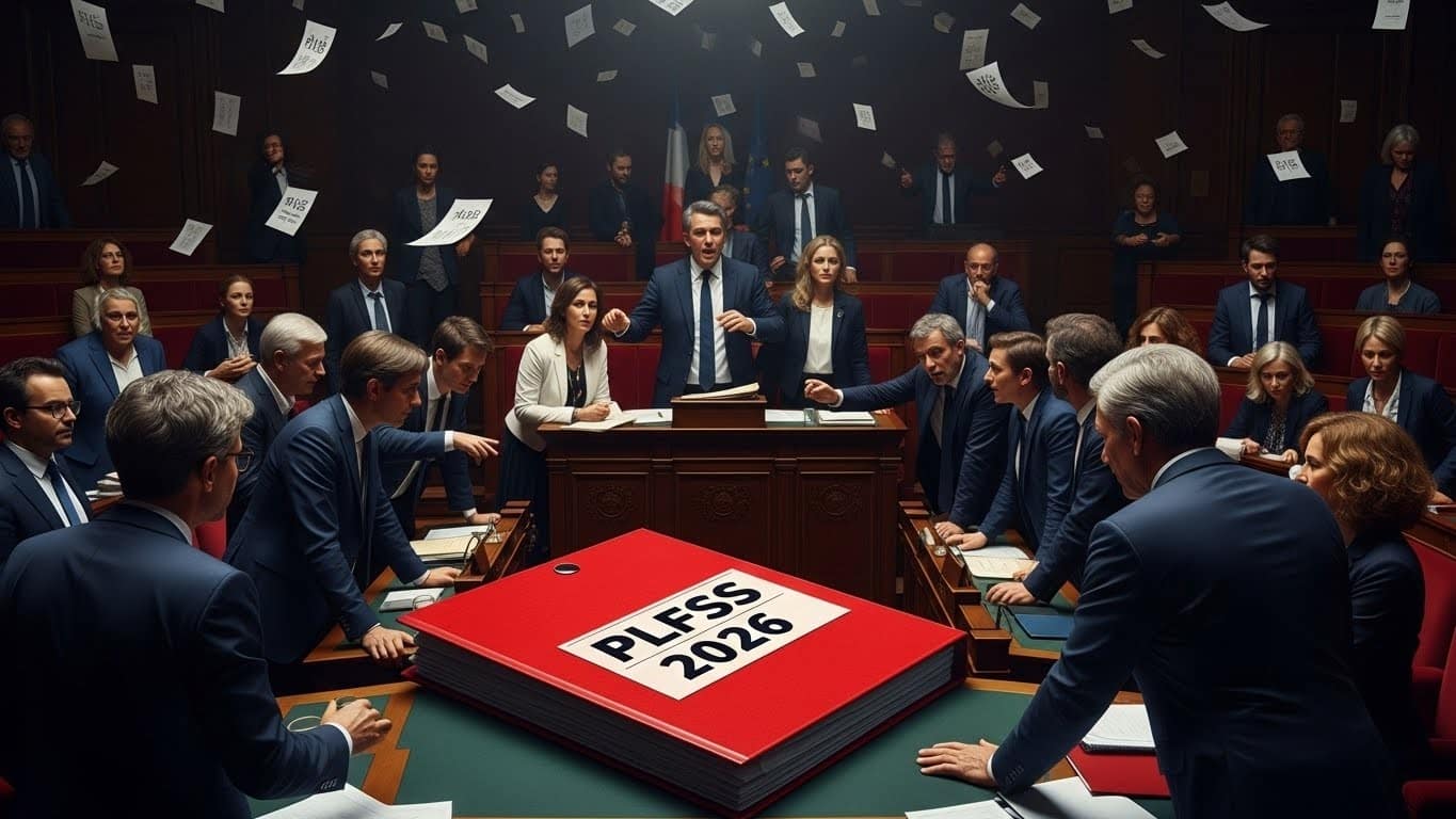 Le PLFSS 2026 arrive en vote solennel le 9 décembre. Les députés de la majorité relative peuvent-ils vraiment le rejeter et provoquer une crise majeure ? Analyse complète des risques et des stratégies.