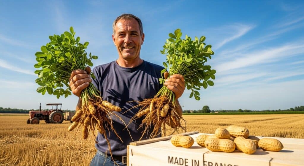 Cacahuètes Françaises : La Première Récolte en Charente-Maritime