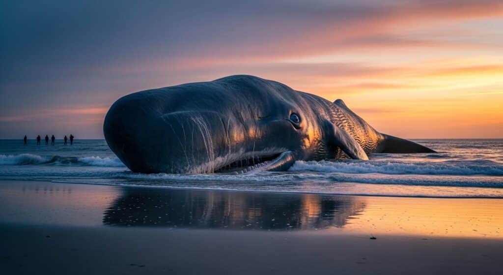 Cachalot de 52 Tonnes Échoué à Nantucket : l’Impossible Défi