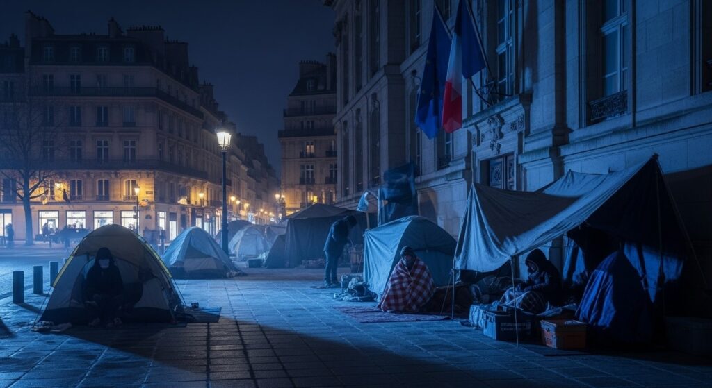 Campements de Rue à Paris : Le Cri d’Alarme des Maires
