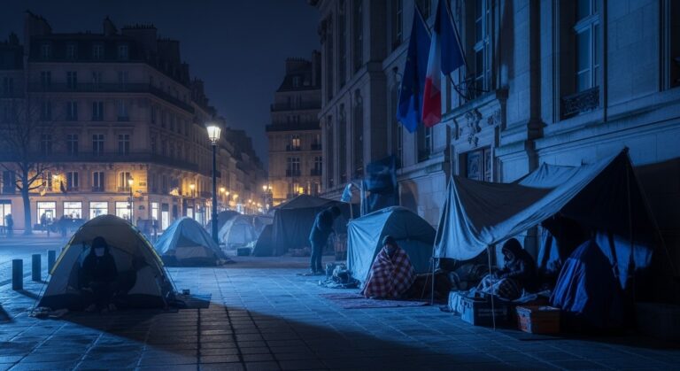 Campements de Rue à Paris : Le Cri d’Alarme des Maires
