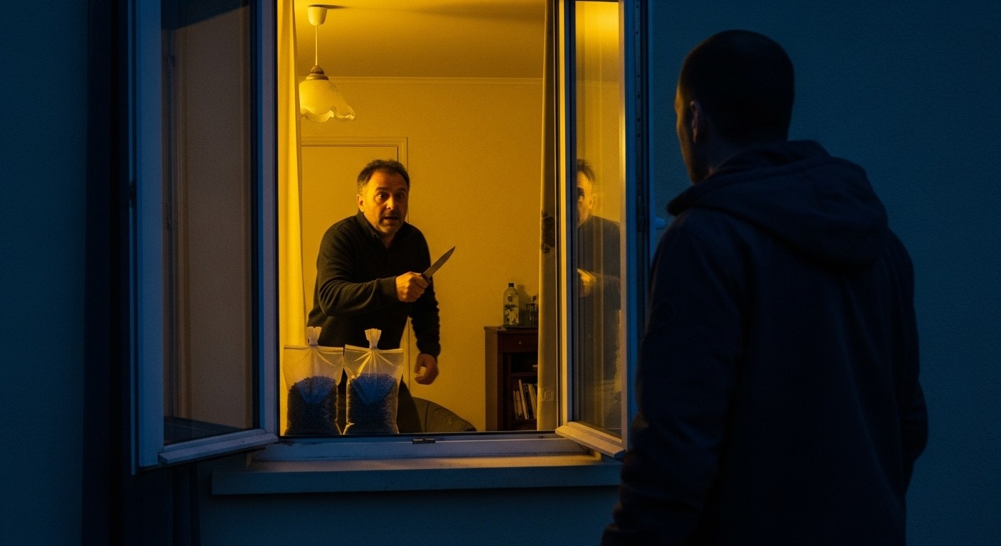 Contraint de stocker 600 kg de cannabis pour une dette, un père de famille de Seine-et-Marne poignarde un homme venu le menacer. Un engrenage infernal qui révèle les pressions violentes du trafic de drogue.