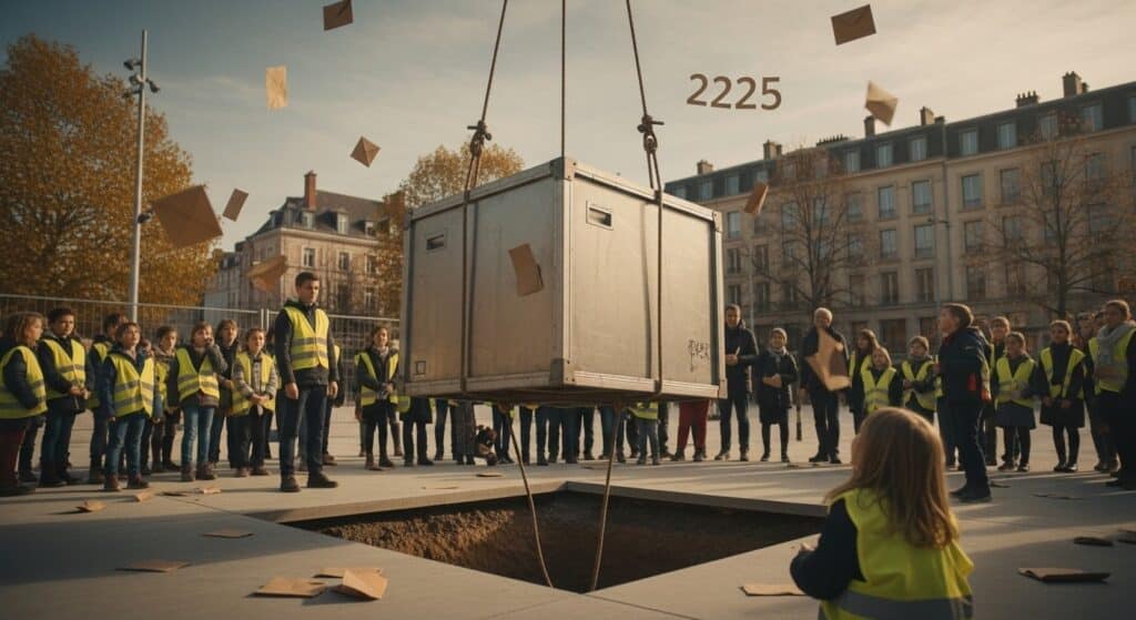 Capsule Temporelle à Lille : Messages pour 2225 Enterrés