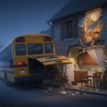 Car Sans Conducteur S’Encastre dans Maison en Isère