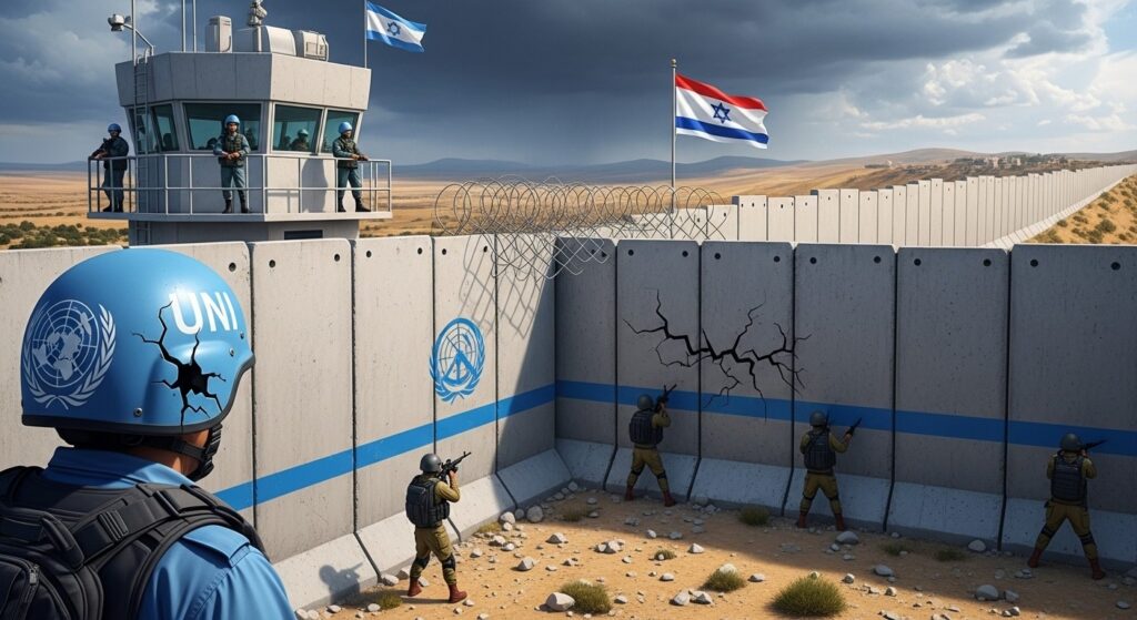 Casques Bleus Accusent Israël de Murs au Liban