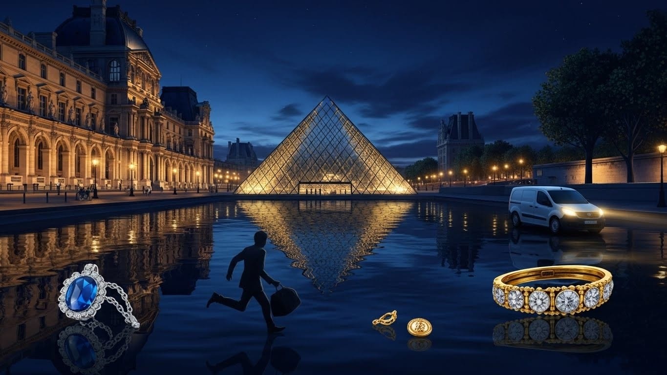 Le quatrième homme du casse des joyaux de la Couronne au Louvre reste muet en garde à vue. Où sont passés les bijoux volés et le mystérieux van blanc ? Enquête exclusive.