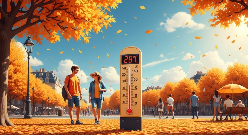 Chaleur Exceptionnelle en Novembre : Plus de 25°C ce Mercredi