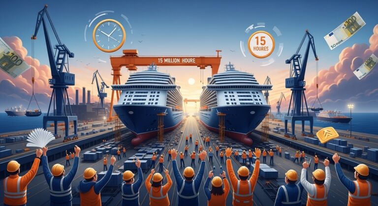 Chantiers Saint-Nazaire: 4 Commandes MSC 2025