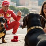 Charles Leclerc Fiancé : Demande Originale avec Chien