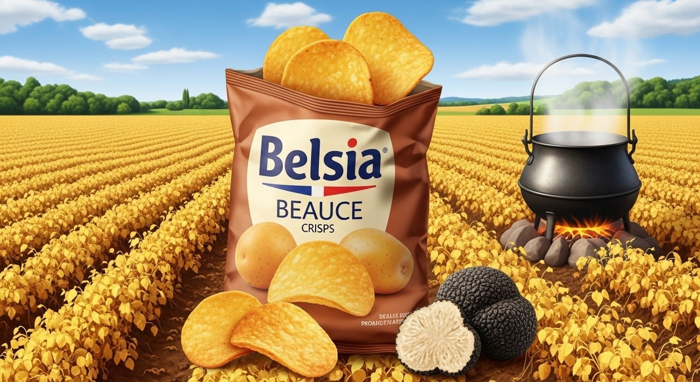 Découvrez comment les chips Belsia, nées des pommes de terre de Beauce, conquièrent les Français avec des saveurs innovantes comme la truffe. Une success story locale irrésistible !