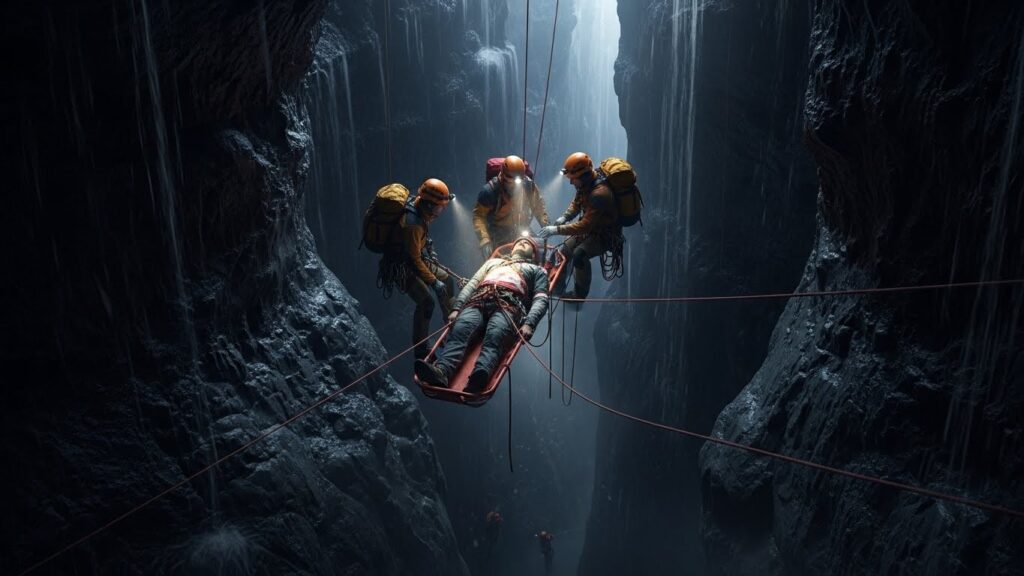 Chute Spéléologue Savoie : Secours Héroïque à 120m