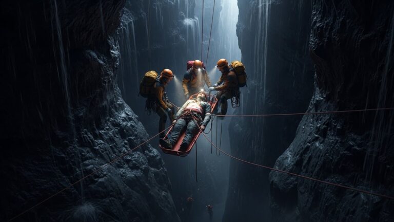 Chute Spéléologue Savoie : Secours Héroïque à 120m