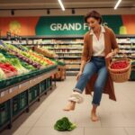 Chute Sur Feuille Salade Chez Grand Frais