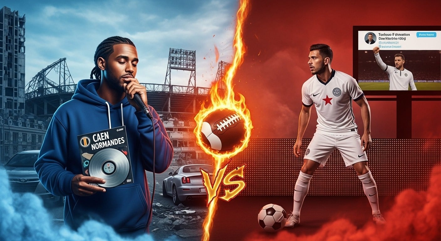 Découvrez le clash explosif entre Orelsan et Kylian Mbappé après une punchline sur Caen. Le rappeur choisit la réflexion face à l'attaque virulente. Analyse complète et contexte.