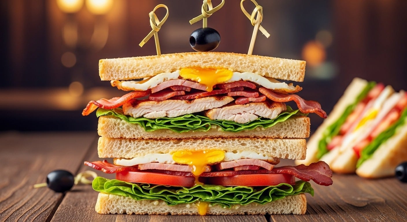 Découvrez tout sur le mythique club sandwich : son histoire américaine, la recette parfaite étape par étape, les variantes gourmandes et où le déguster à Paris. Un classique indémodable !