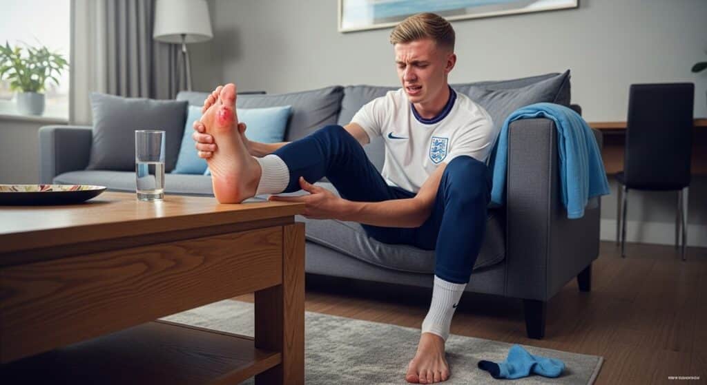 Cole Palmer Se Fracture un Orteil Chez Lui : La Poisse Continue