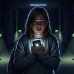 Collégienne Oubliée Toute une Nuit dans son Collège