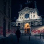 Colloque Palestine Annulé : Tags et Enquête au Collège de France